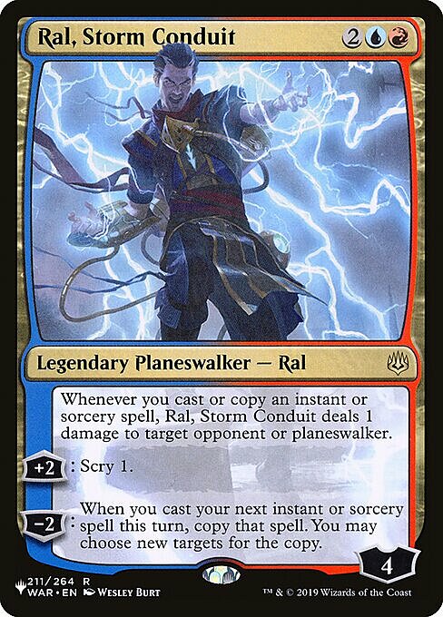 Ral, Storm Conduit Card Front