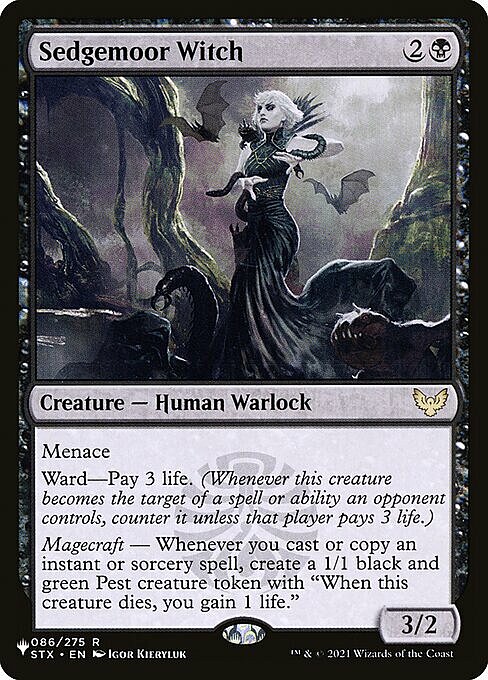 Sedgemoor Witch Card Front