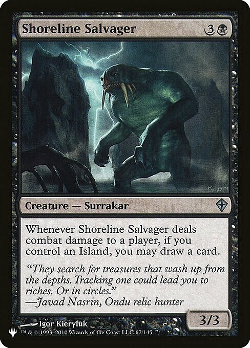 Shoreline Salvager Card Front