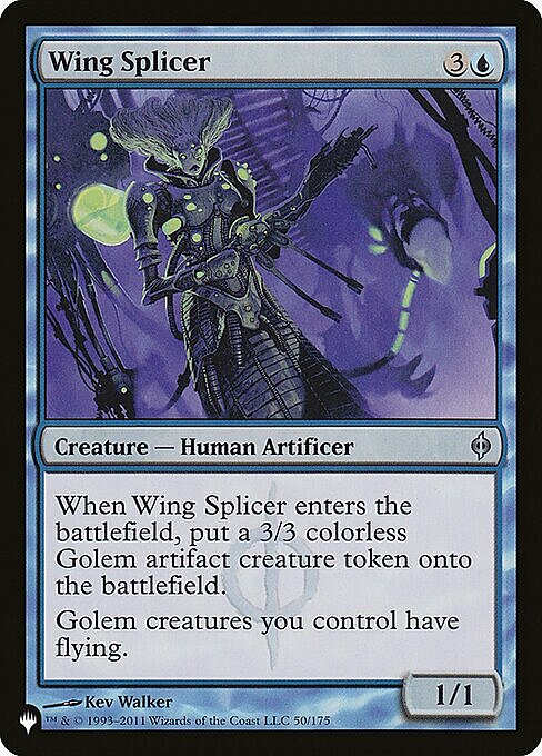 Wing Splicer Card Front