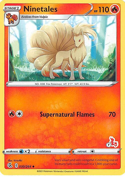 Ninetales Card Front