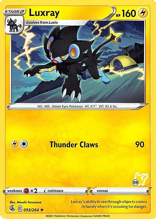 Luxray Card Front