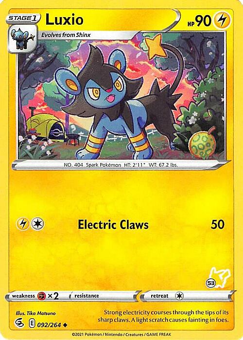 Luxio Card Front