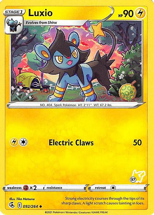 Luxio Card Front