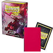 60 Small Dragon Shield Sleeves - Matte Dual Fury