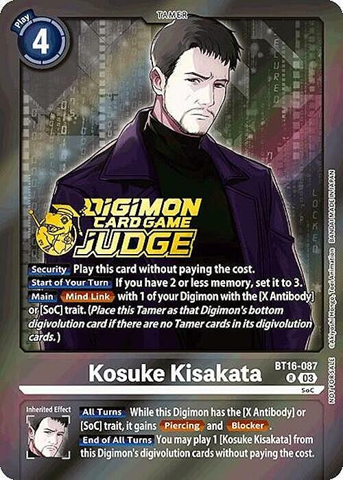 Kosuke Kisakata Card Front