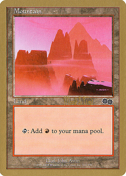 Mountain Card Front