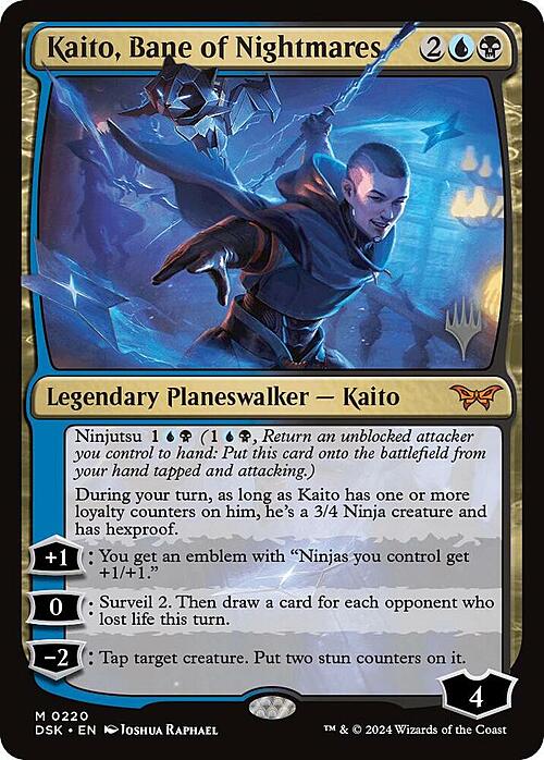 Kaito, Bane of Nightmares Card Front