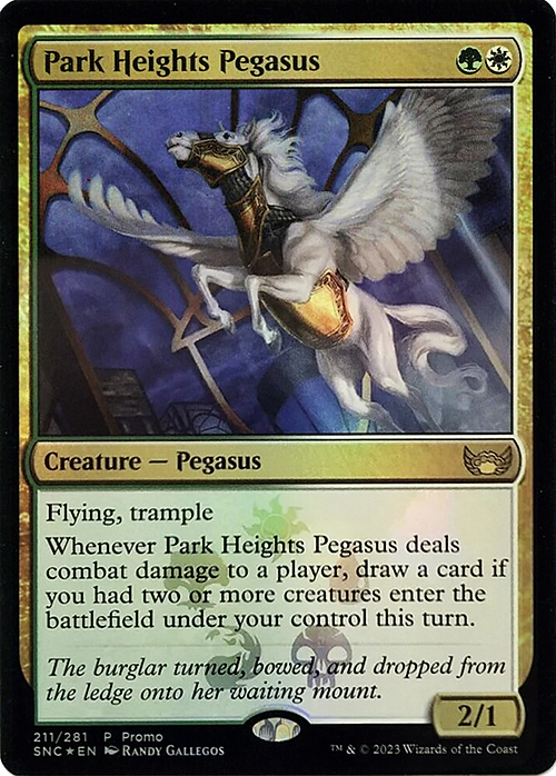 Park Heights Pegasus Card Front