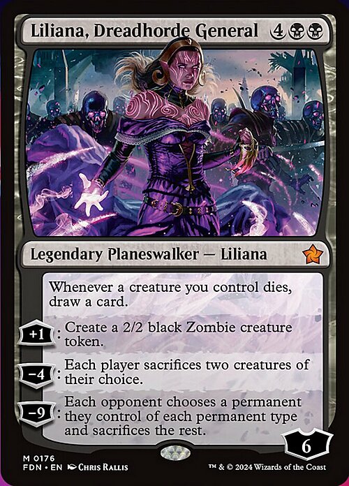 Liliana, Dreadhorde General Card Front