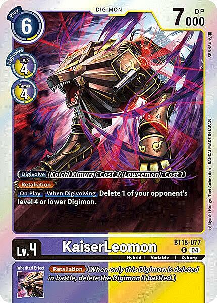 KaiserLeomon Card Front