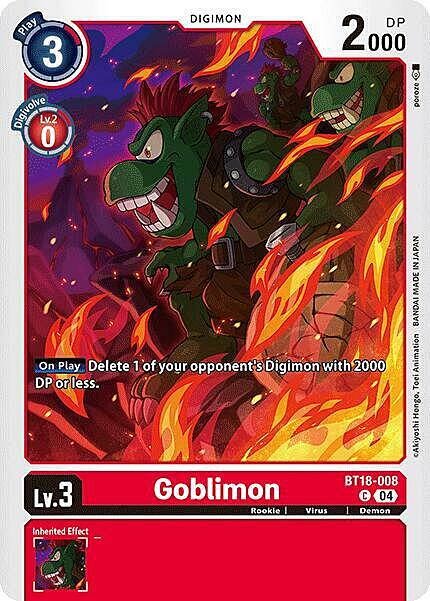 Goblimon Card Front