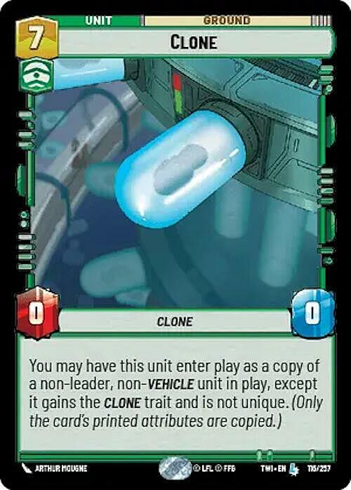 Clone Card Front