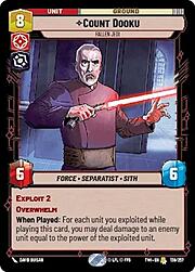 Count Dooku - Fallen Jedi