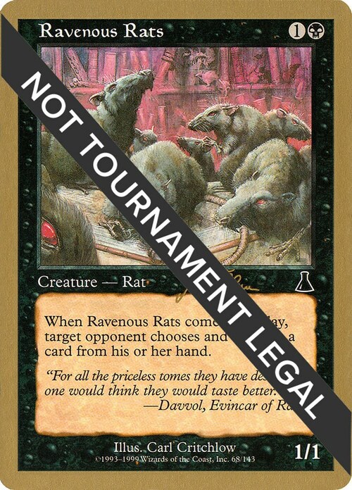 Ravenous Rats Card Front