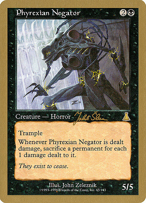 Phyrexian Negator Card Front