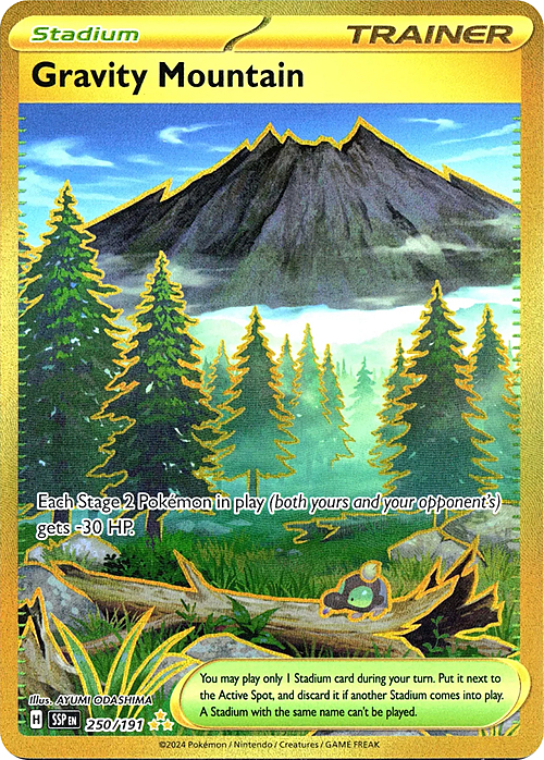 Gravity Mountain Card Front