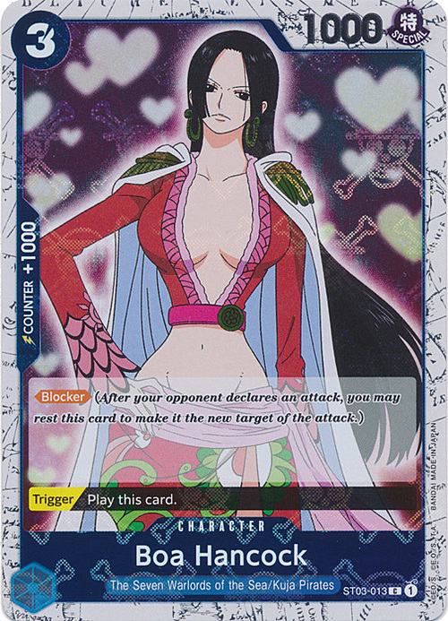 Boa Hancock Card Front