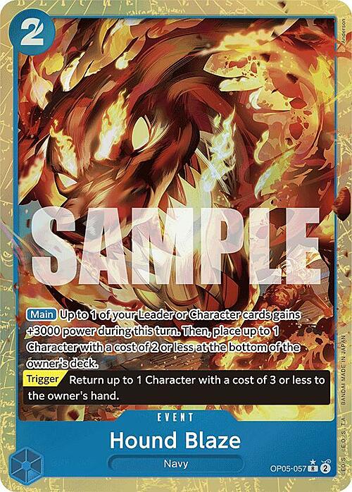 Hound Blaze Card Front