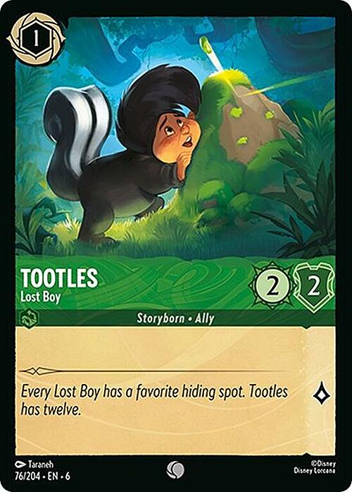 Tootles - Lost Boy Card Front