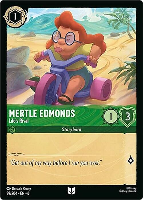 Mertle Edmonds - Lilo's Rival Card Front