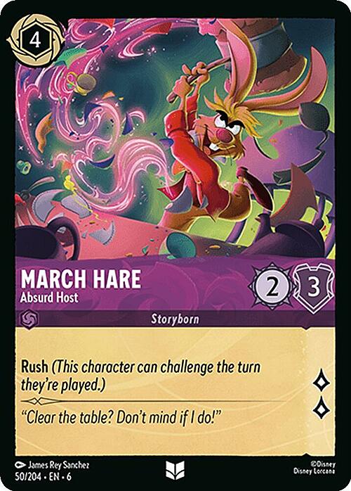 March Hare - Absurd Host Card Front