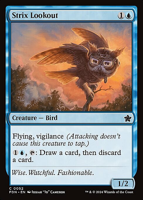 Strix Lookout Card Front