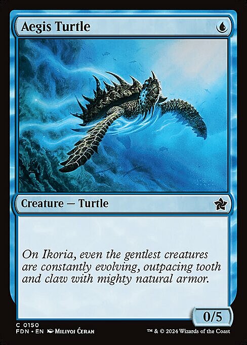 Aegis Turtle Card Front