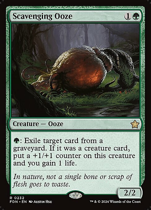 Scavenging Ooze Card Front