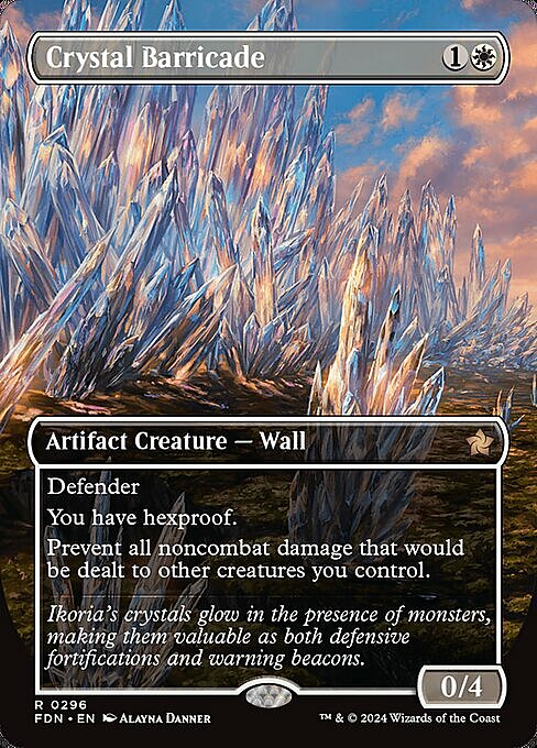 Crystal Barricade Card Front