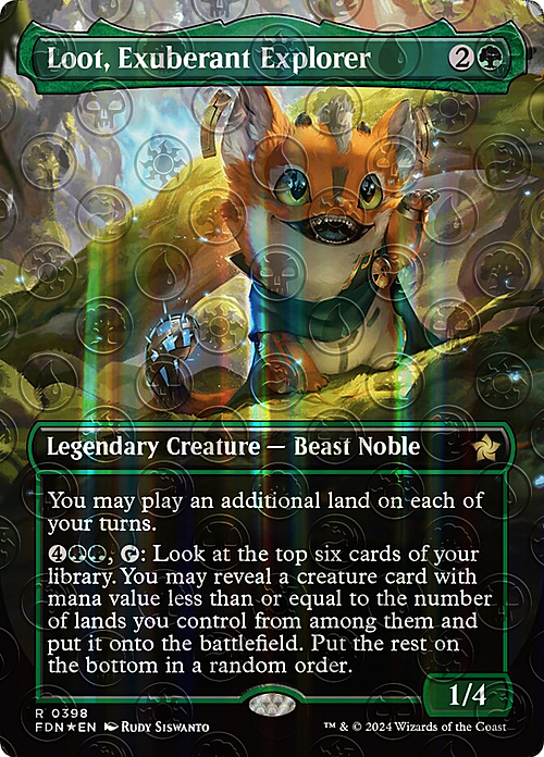 Loot, Exuberant Explorer Card Front