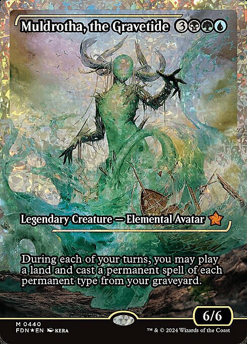 Muldrotha, the Gravetide Card Front