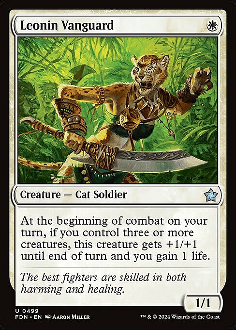 Leonin Vanguard Card Front