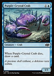 Purple-Crystal Crab