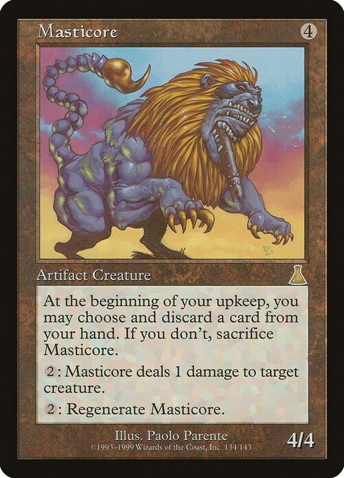 Masticore Card Front