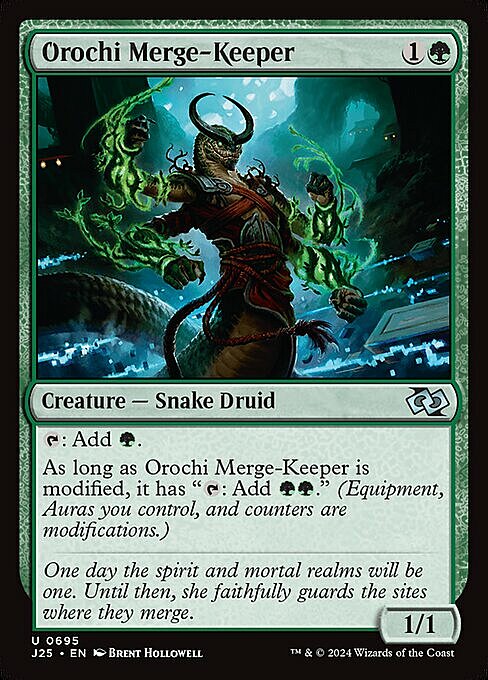 Orochi Merge-Keeper Card Front