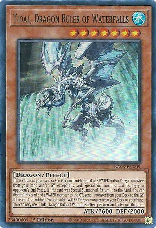 Tidal, Dragon Ruler of Waterfalls Card Front