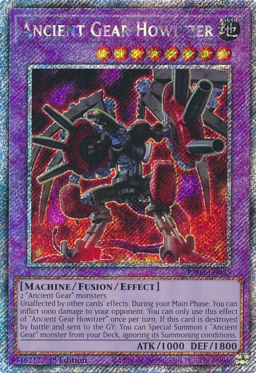 Ancient Gear Howitzer Card Front