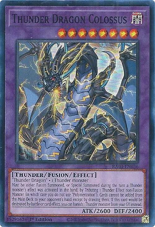 Thunder Dragon Colossus Card Front