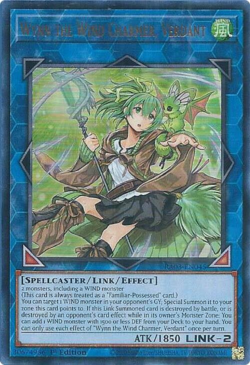 Wynn the Wind Charmer, Verdant Card Front