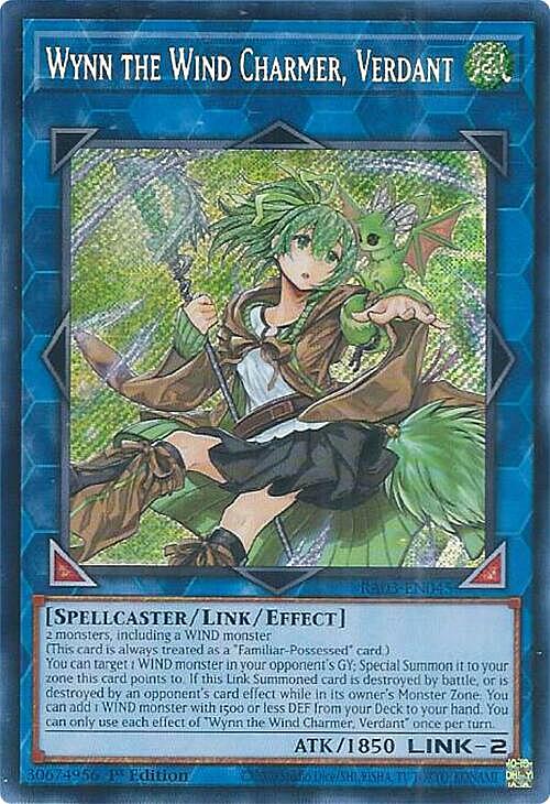 Wynn the Wind Charmer, Verdant Card Front