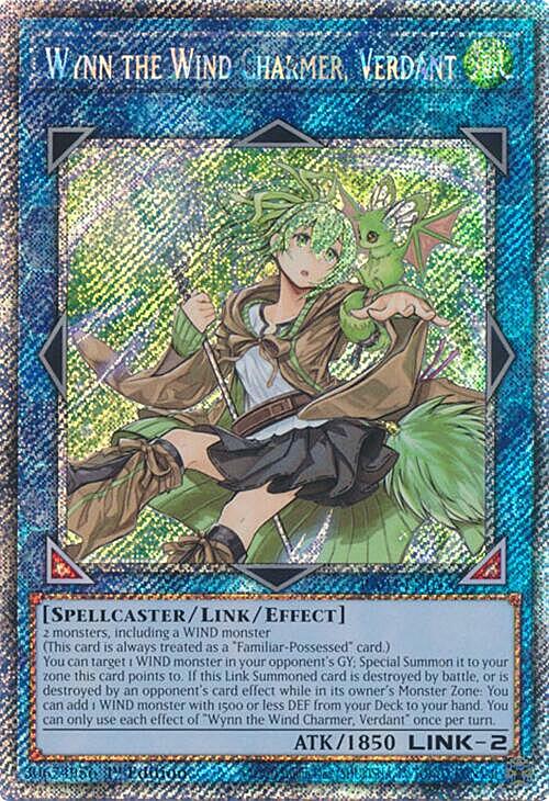 Wynn the Wind Charmer, Verdant Card Front