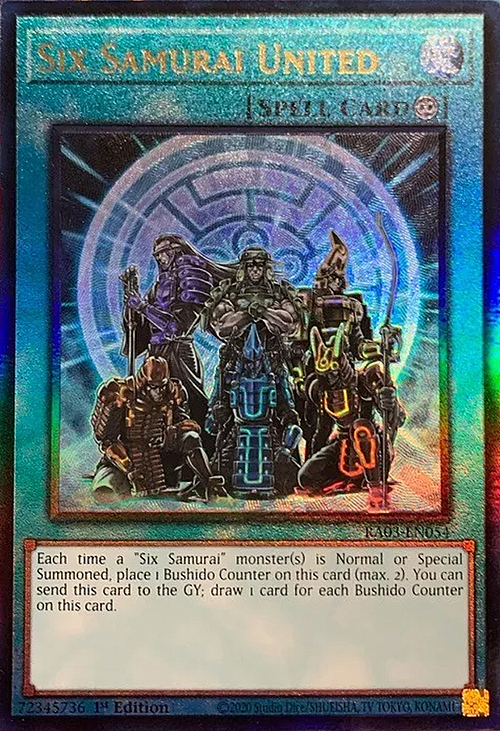 Six Samurai United Card Front