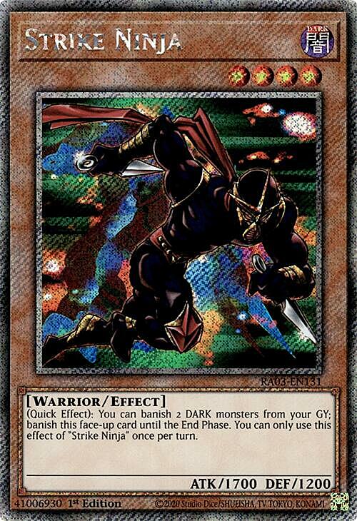 Strike Ninja Card Front