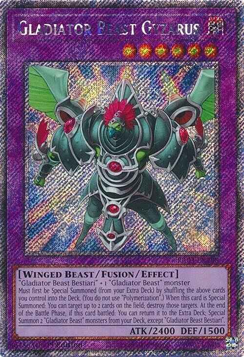 Gladiator Beast Gyzarus Card Front