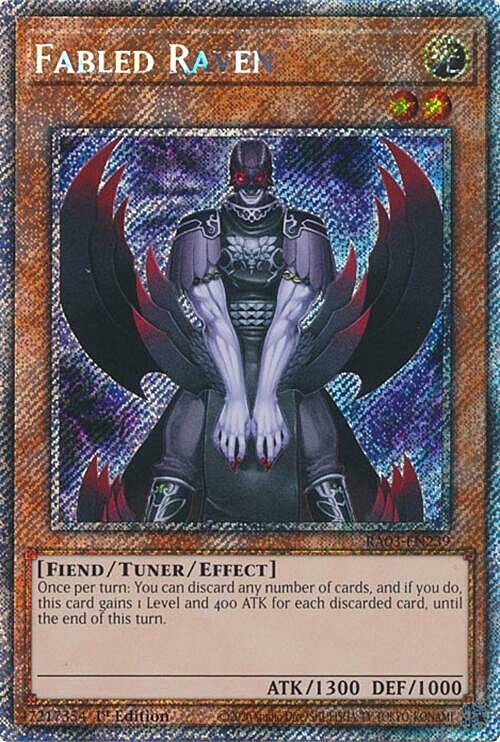 Fabled Raven Card Front