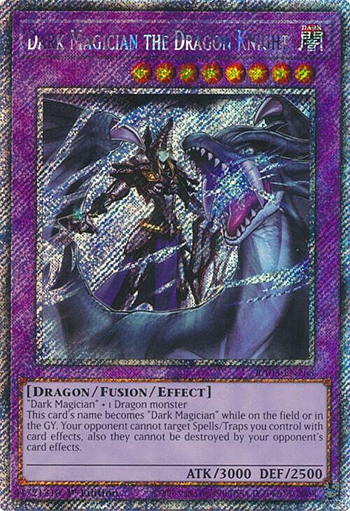 Dark Magician the Dragon Knight Card Front