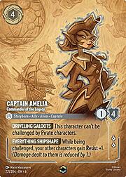 Captain Amelia - Commander of the Legacy