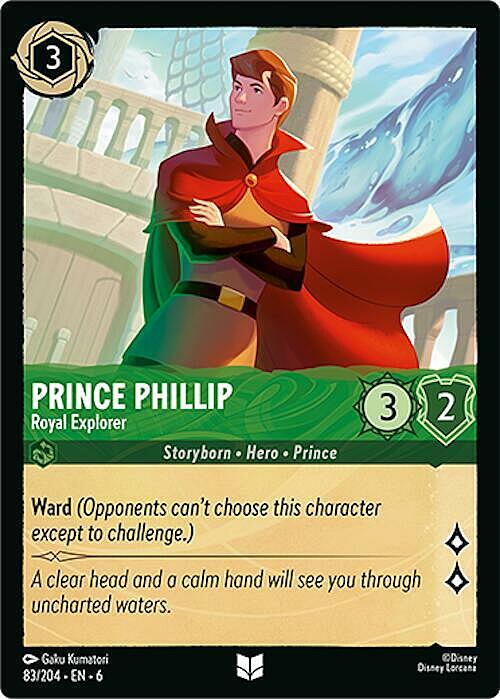 Prince Phillip - Royal Explorer Card Front