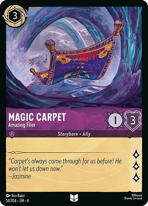 Magic Carpet - Amazing Flier Card Front